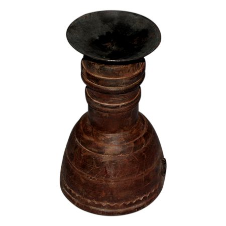 Hand Made Wooden Candle Stand-02